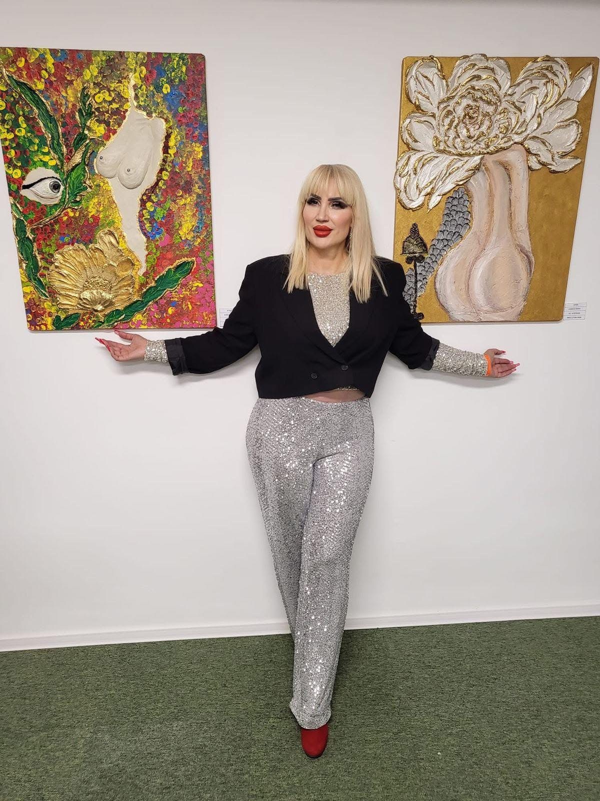 Gabriela Văduva la expoziție cu Attraction și Creation